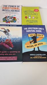 Mixed book bundle autism emotional intelligence and expressing yourself