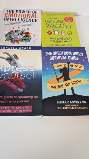 Mixed book bundle autism emotional intelligence and expressing yourself