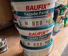 Baufix Facade Paint - White 3x 10L