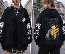 Anime Hoodies & Sweats Naruto One Piece Dragon Ball