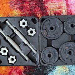 Domyos 20kg Dumbbell Kit - Adjustable Weights