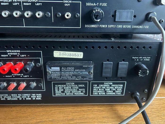 Sansui AU-2900 & TU-3900