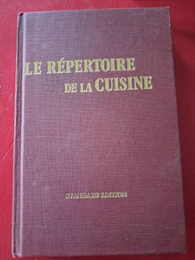 Le Repertoire De La Cuisine / Standard Edition