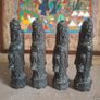 Vintage Chinese Figural Chess Pieces Image 3