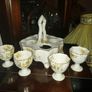 Vintage Porcelain CARLTON egg holder Image 4