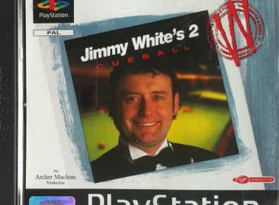 Jimmy White's Cueball 2 (Snooker) (Playstation 1 Game) [PAL]