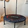 Kanchimi 40'' Folding Mini Fitness Indoor Exercise Workout Rebounder Trampoline with Handle, Max Load 150KG' Image 2