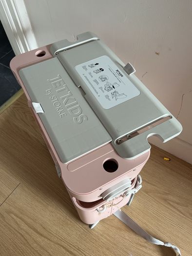 suitcase kids JetKids by Stokke bed box coral pink