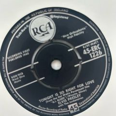 Elvis Presley Wooden Heart 7 inch Vinyl Irish Press 1960