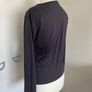BNWT Black Key Hole Top, size 14 Image 2