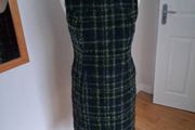 Hobbs Pinafore Dress Wool (68%) Mix Size 10-12