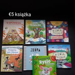 Polish books ksiazki dla dzieci na 3+ 4+ nowe