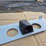 VW Caddy Bulkhead-Mounted Metal Rack with 12V Socket Image 3