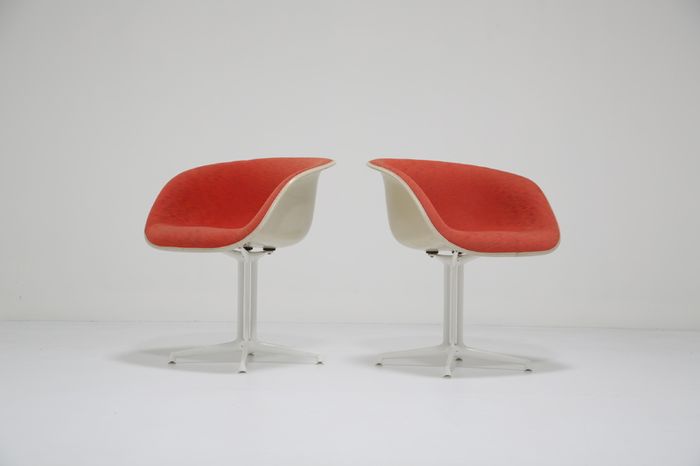 Vintage La Fonda Armchairs by Charles & Ray Eames for Herman Miller, 1960s