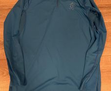 Gym King Half Zip Blue Men's Size Small New Without Tags