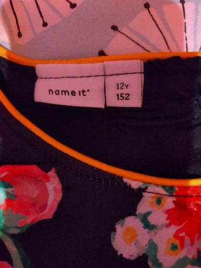 name it black floral dress, 12 yrs
