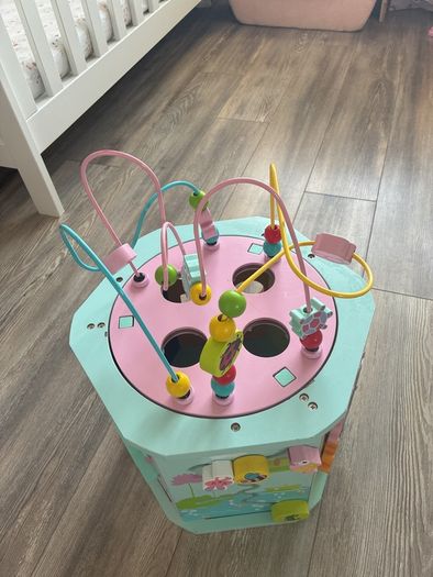 wooden activity centre