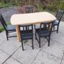 Oak Table+chairs Image 2