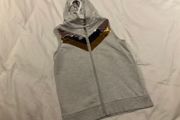 Gorgeous H&amp;M sleeveless hoodie sequin detail 6 7 8