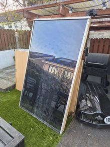Solar hot water panel