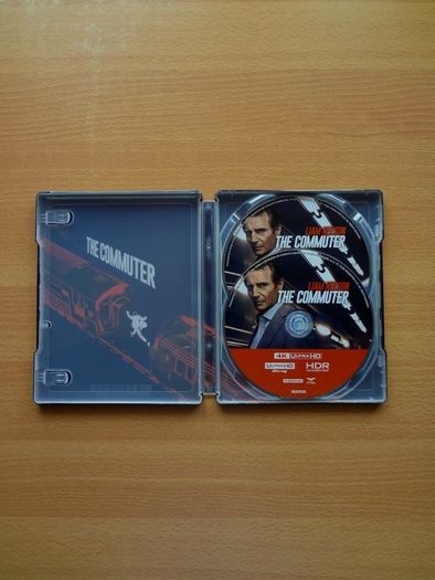 The Commuter 4K and Blu Ray Steelbook (Liam Neeson)