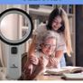VisuZoom Magnifying Glass with Led Lights and Double Glass Lens, Including Cleaning Cloth and Storage Bag Image 4