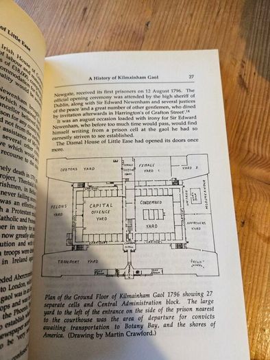 Kilmainham Gaol. By Freida Kelly. First Edition Paperback In Good Condition. See Photos For Same.