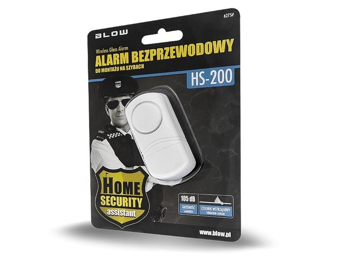 New Wireless Glass Window Door Entry Alarm Security System Device Alert #1179