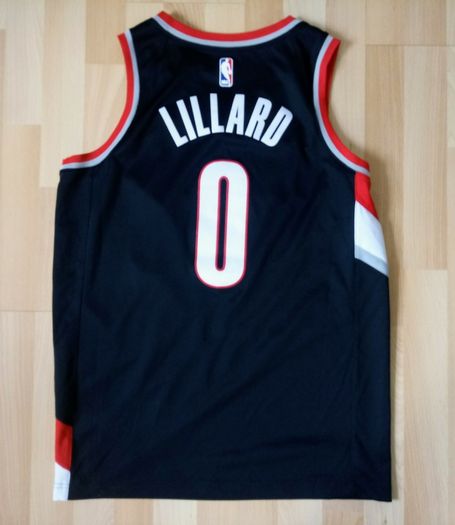 Damian Lillard Portland Trail Blazers Black Swingman Nike Jersey Size 44(medium)