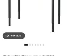 Ikea Desk Linnmon / Olov 100x60 Cm