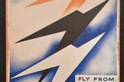 Imperial Airways, vintage style metal sign .