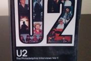 U2 The Philadelphia Interviews Vol 1 Cassette