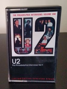U2 The Philadelphia Interviews Vol 1 Cassette
