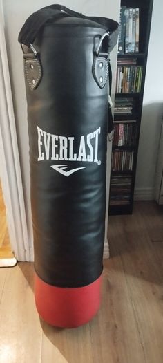 Punching boxing bag