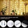 200 LED Curtain Lights,3M x 2M USB Powered Curtain Fairy Lights 8 Lighting modes Image 4