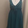 Littlewoods Teal Dress Image 3