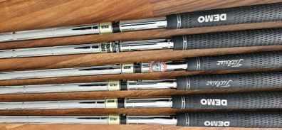 Golf irons shafts (stiff)
