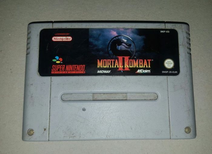 Super Nintendo Mortal Kombat 2