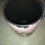 Vintage Art deco studio ceramic pottery rose vase. Image 2