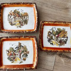 Vintage Decorative Plates Cottage Ware Made in England