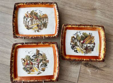 Vintage Decorative Plates Cottage Ware Made in England