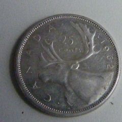 Canada silver 1962
