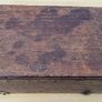 Old wooden box with brass fittings Image 6