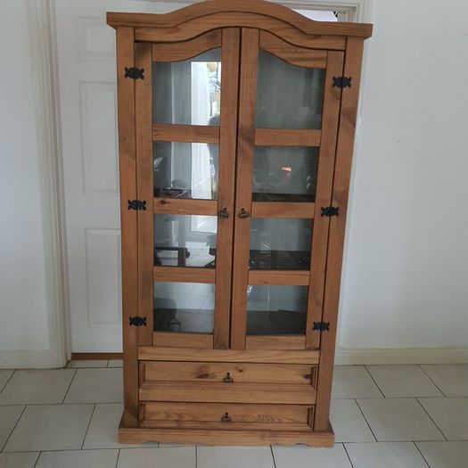 Oak cabinet
