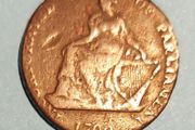 Ireland 1792 Dublin Half Penny Token Coin