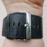 Vintage RIP CURL Men's Black Leather Band. Quartz, Water Resistant Watch.100M/330FT (Fresh battery, works well) Image 7