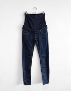 Pre Owned Red Herring Maternity Dark Wash Skinny Jeans