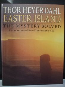 SALE!  EASTER ISLAND - The Mystery Solved by Thor Heyerdahl