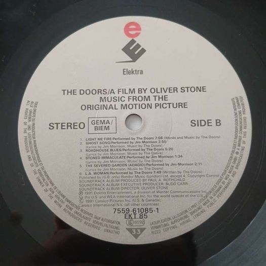 The Doors/Music From The Original Motion Picture/1991