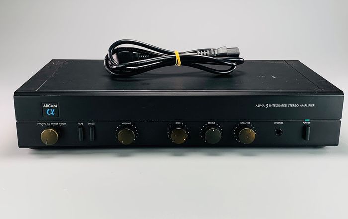 Arcam Alpha 3 integrated stereo amplifier